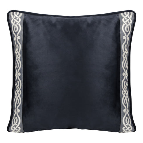Lamara Black Velvet Cushion